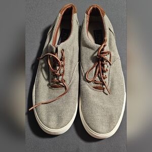 Polo by Ralph Lauren Men's Gray Canvas Shoes